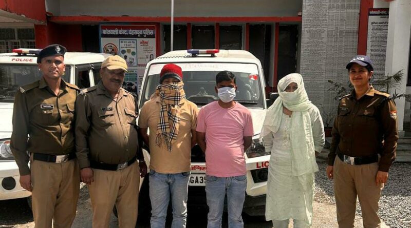 एसएसपी दून को मिली गोपनीय सूचना पर पुलिस टीम ने बिदांल क्षेत्र में की आकस्मिक छापेमारी