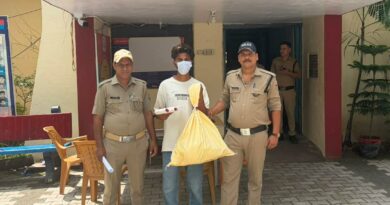 चोरी की घटना को अंजाम देने वाले अभियुक्त को पुलिस ने किया गिरफ्तार