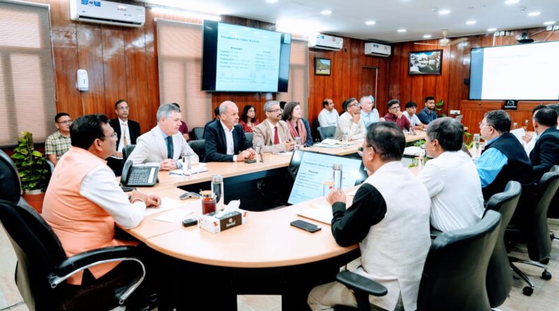 मुख्य सचिव से विश्व बैंक के एमडी एवं प्रतिनिधिमंडल की शिष्टाचार भेंट
