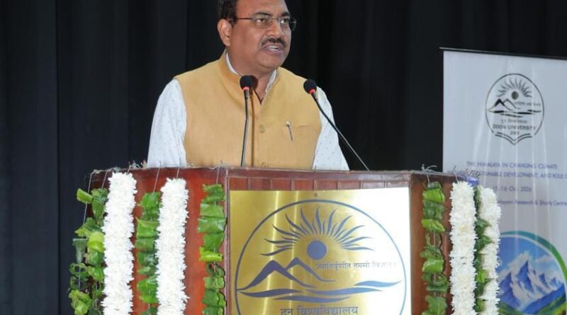 हिमालयी क्षेत्रों की चुनौतियों के समाधान में एआई की महत्वपूर्ण भूमिकाः मुख्य सचिव